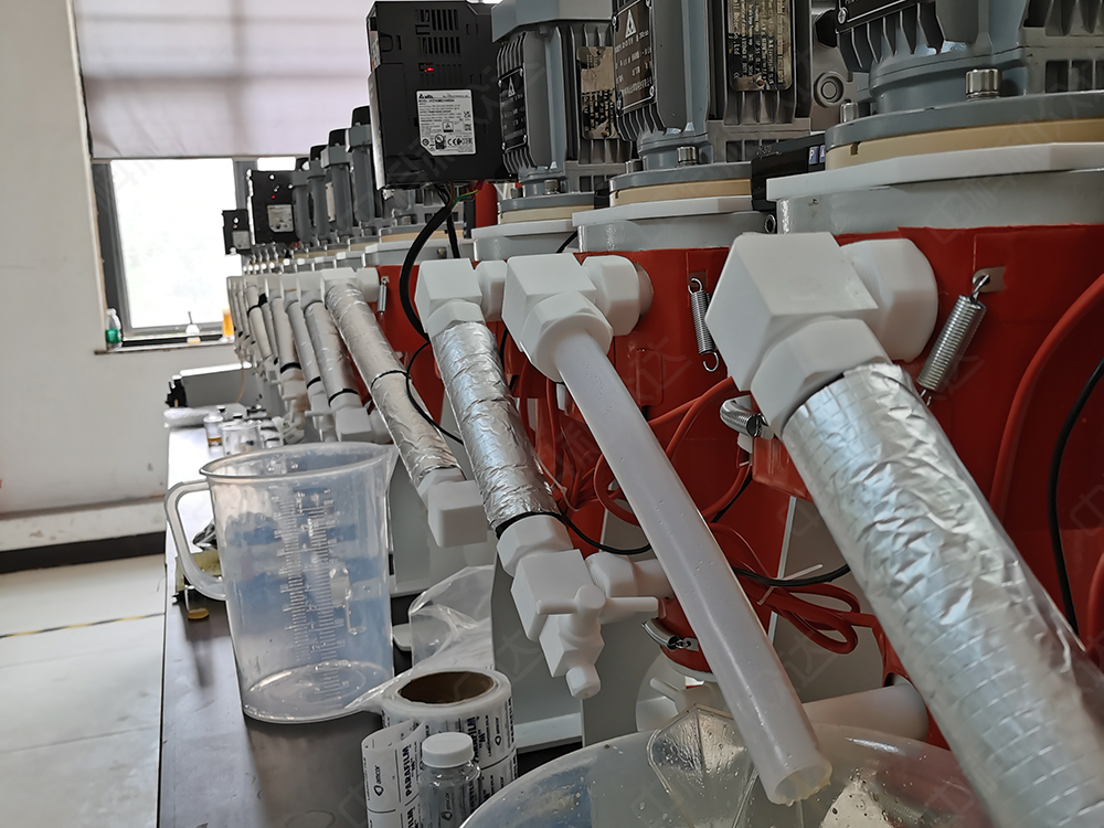 18級(jí)保溫夾套逆流萃取分離實(shí)驗(yàn)系統(tǒng) 18級(jí)保溫夾套逆流萃取分離實(shí)驗(yàn)系統(tǒng)